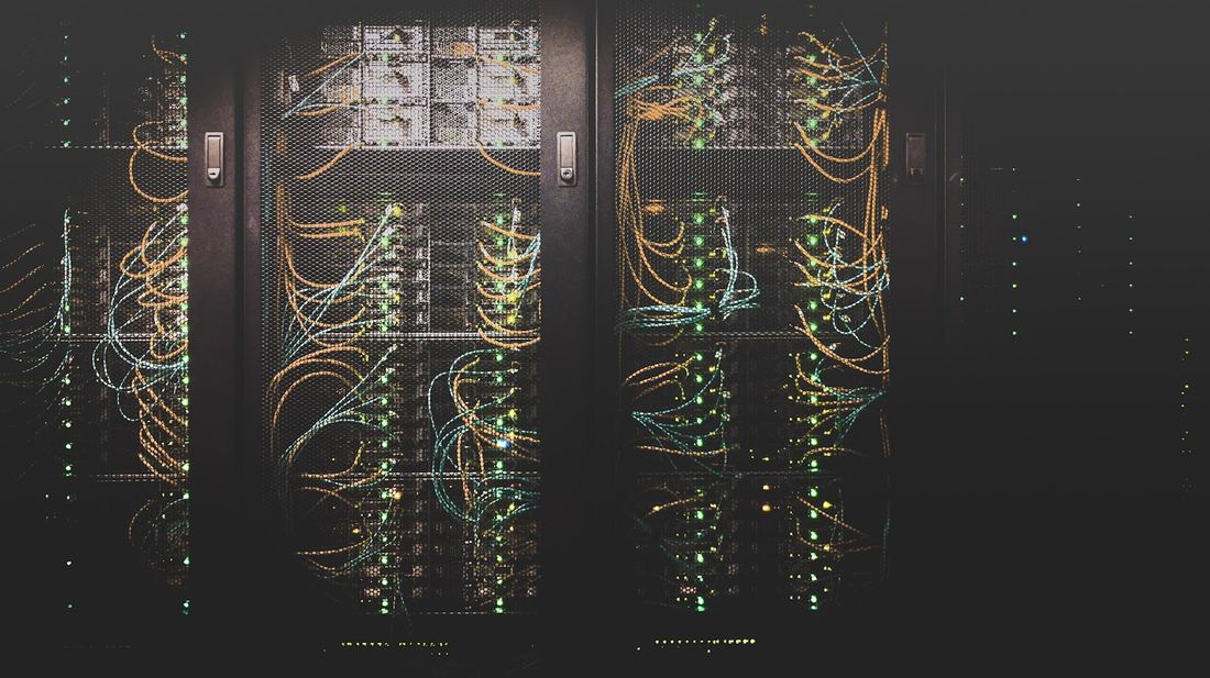 Network equipment in a server rack